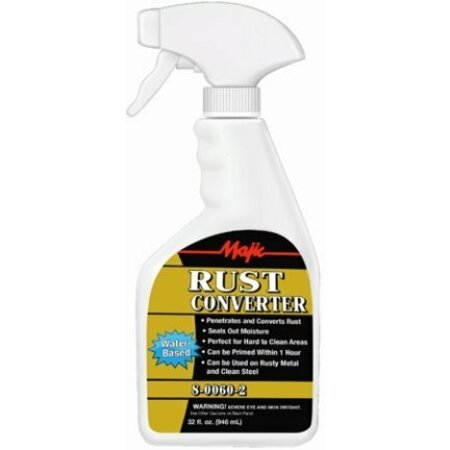 MAJIC PAINTS 8-0060-2 CONVERTER QT CL RUST 2424880